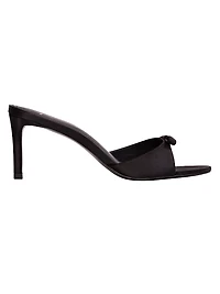 Albie 65MM Satin Mules