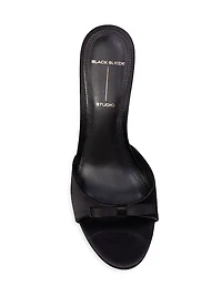 Albie 65MM Satin Mules