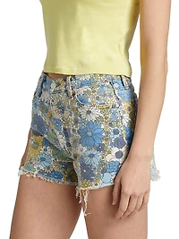 The Tomcat Kick Fray Denim Shorts