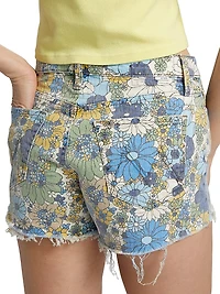 The Tomcat Kick Fray Denim Shorts