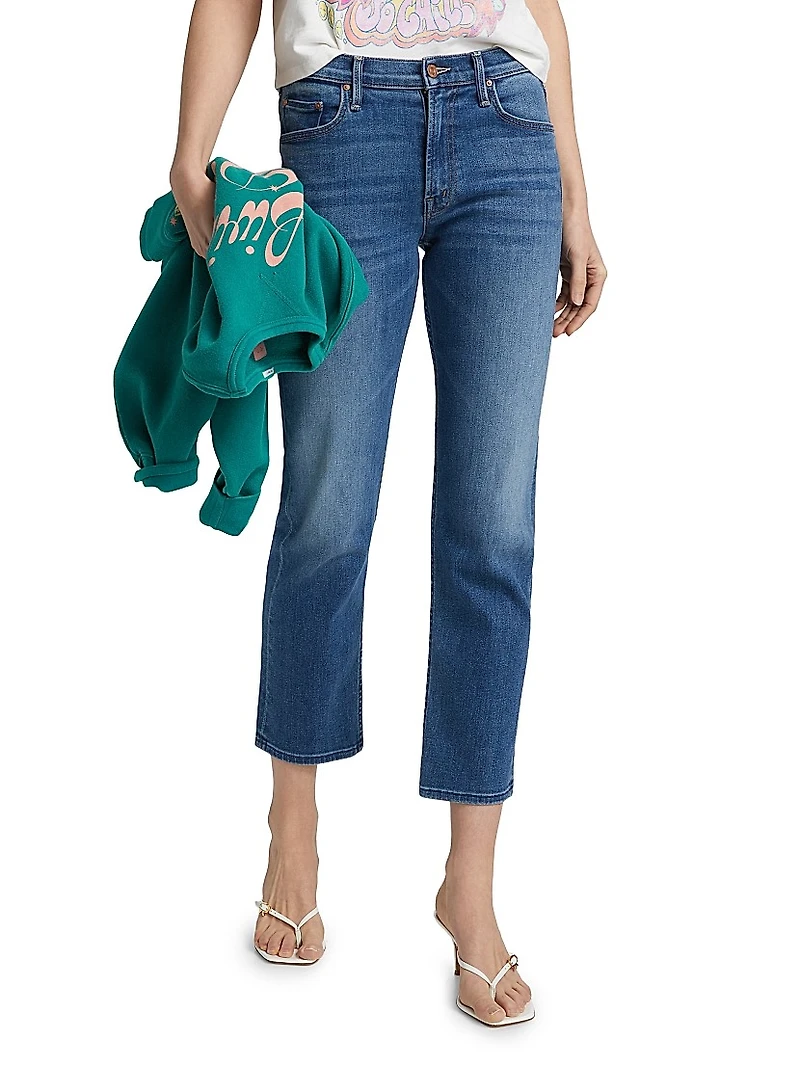 Outsider Ankle Mid-Rise Jeans