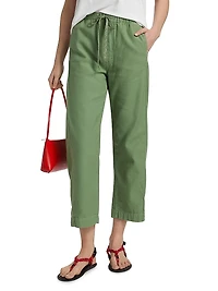 The Drawn Half-Pipe Cotton Pants