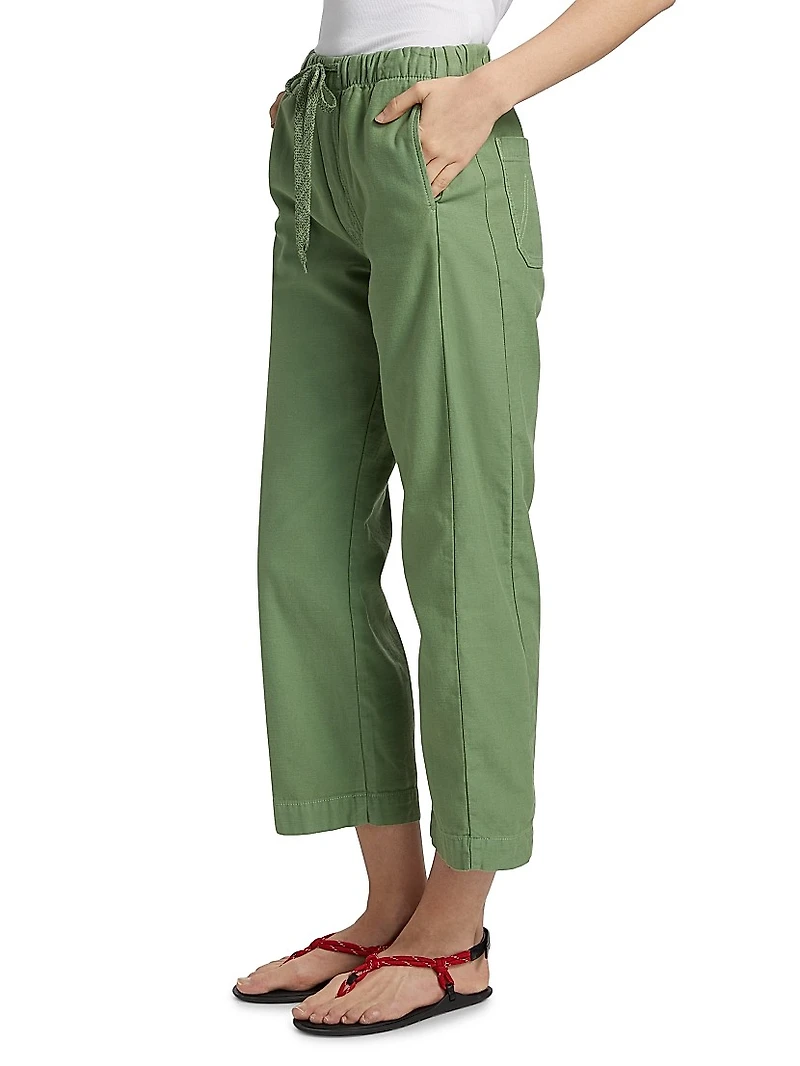 The Drawn Half-Pipe Cotton Pants