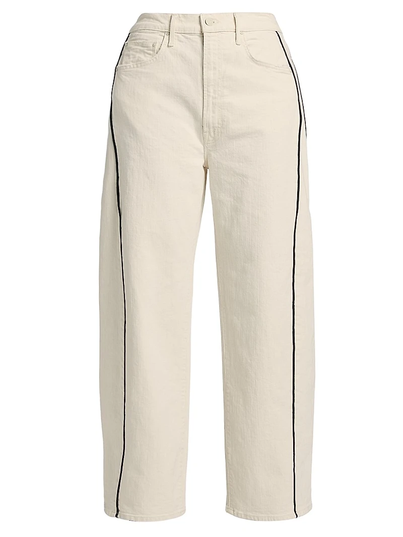 Half-Piped Ankle Twill Jeans