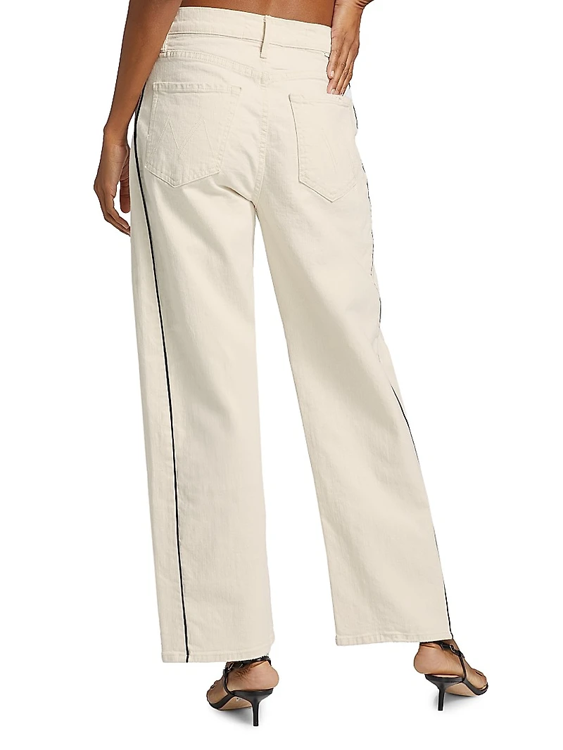 Half-Piped Ankle Twill Jeans