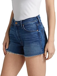 The Dodger Fray Jean Shorts