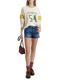 The Dodger Fray Jean Shorts