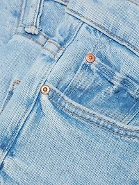 The Insider Pointy Fray Low-Rise Stretch Crop Jeans