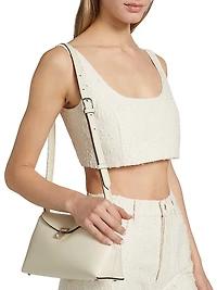 The Jacquard Sleeveless Crop Top