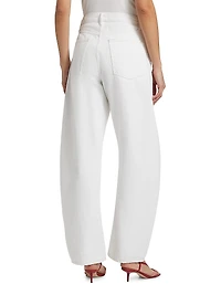 The Bubble Mid-Rise Barrel Jeans