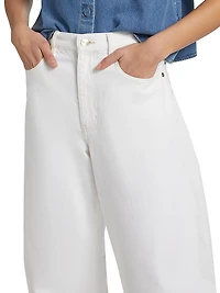 The Bubble Mid-Rise Barrel Jeans