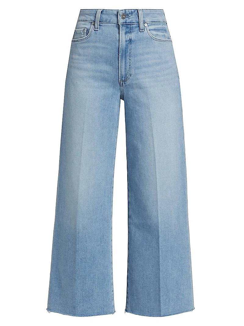 Anessa Raw-Hem Wide-Leg Jeans