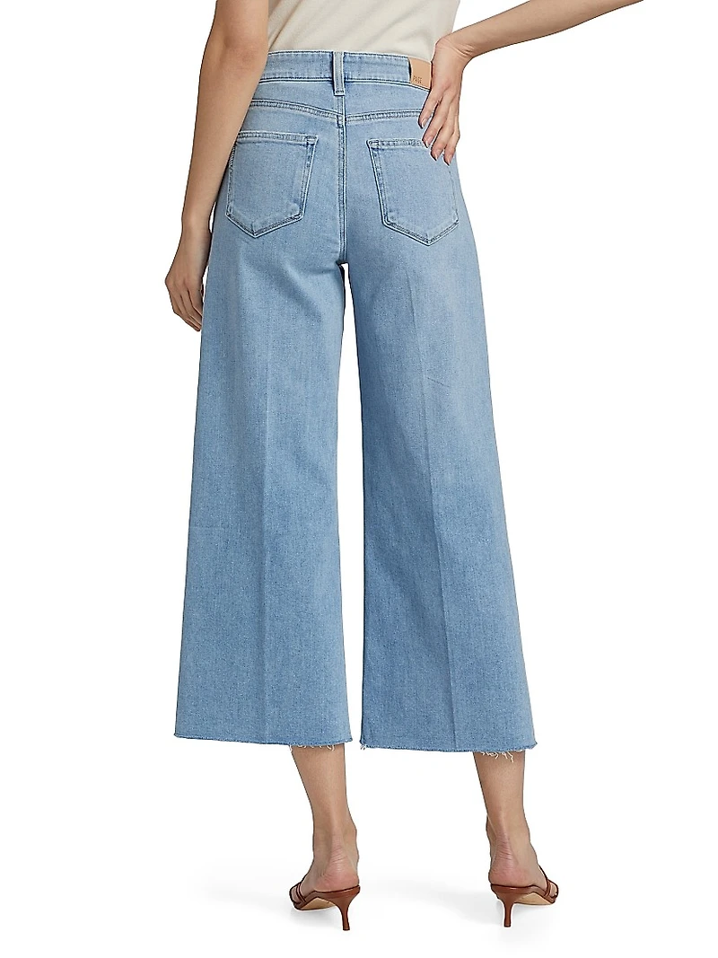 Anessa Raw-Hem Wide-Leg Jeans