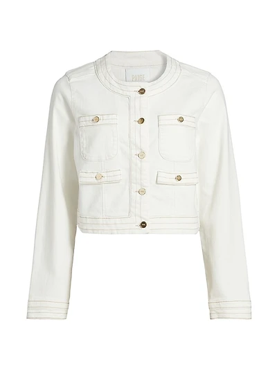 Kiya Stretch-Cotton Denim Jacket