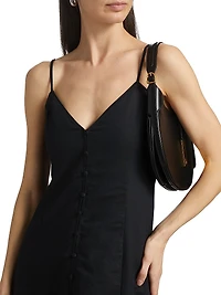 Modena Linen-Cotton Midi-Dress