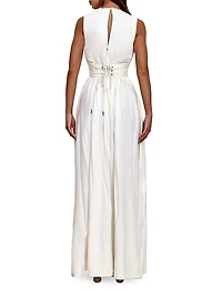 Rexi Cotton-Blend Maxi Dress