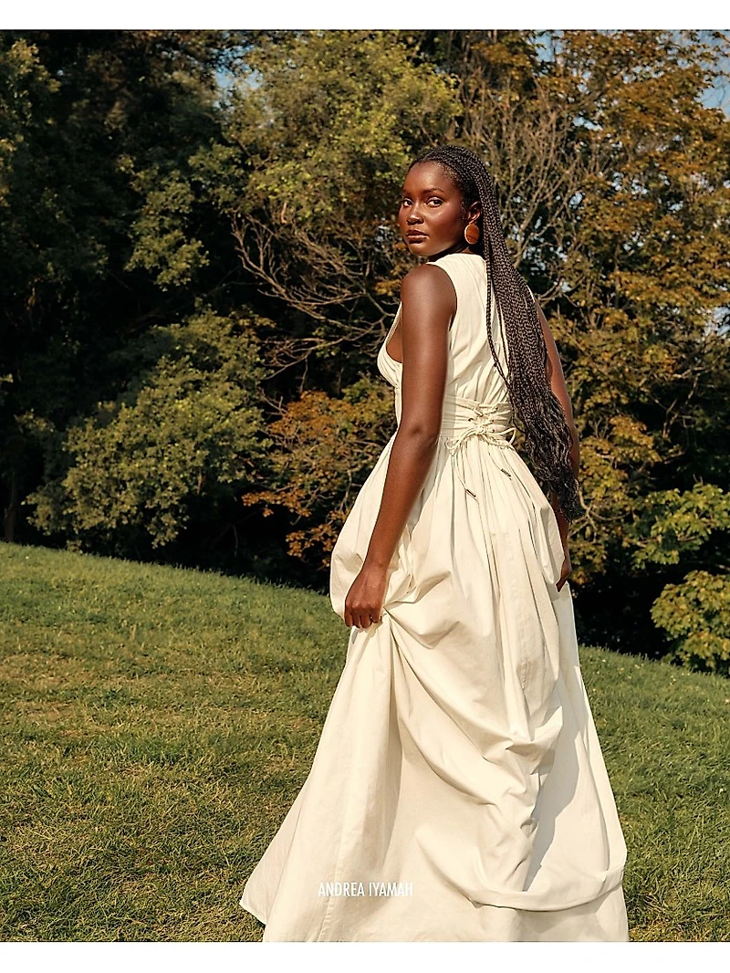 Rexi Cotton-Blend Maxi Dress