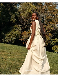 Rexi Cotton-Blend Maxi Dress