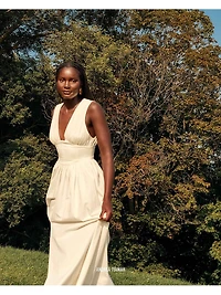 Rexi Cotton-Blend Maxi Dress