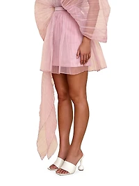 Ime Organza Miniskirt