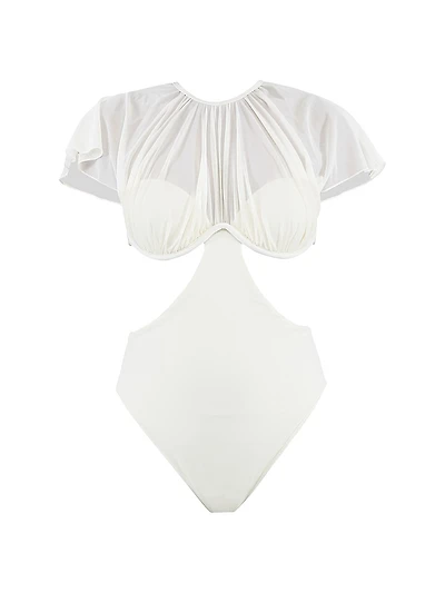 Naru Mesh One-Piece Swimsuit