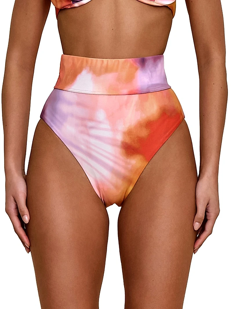 Kuwa Tie-Dye Bikini Bottom