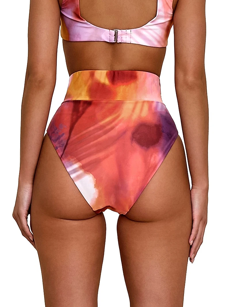 Kuwa Tie-Dye Bikini Bottom