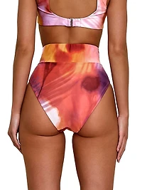 Kuwa Tie-Dye Bikini Bottom