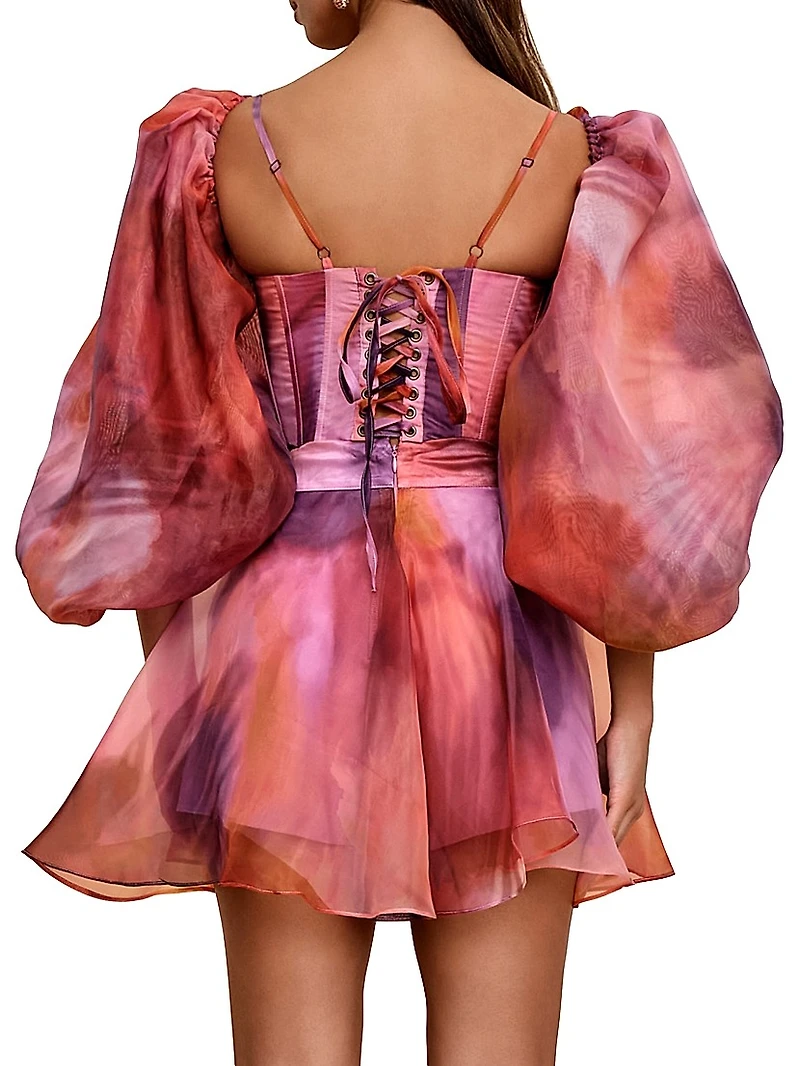 Kokos Puff-Sleeve Crop Top