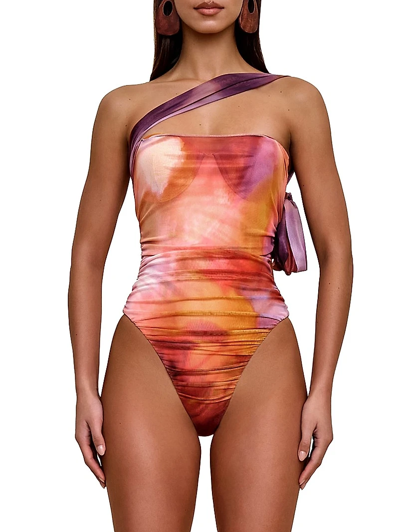 Tika Strapless One-Piece Swimsuit