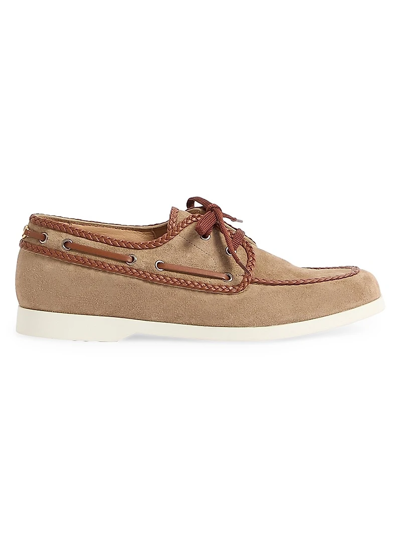 Palm Avenue Crust and Nappa Leather Boat Shoe