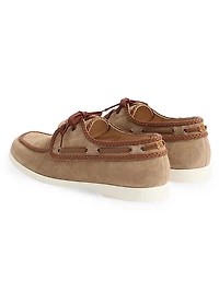 Palm Avenue Crust and Nappa Leather Boat Shoe