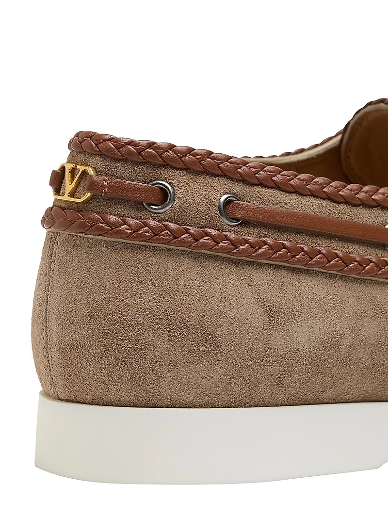 Palm Avenue Crust and Nappa Leather Boat Shoe