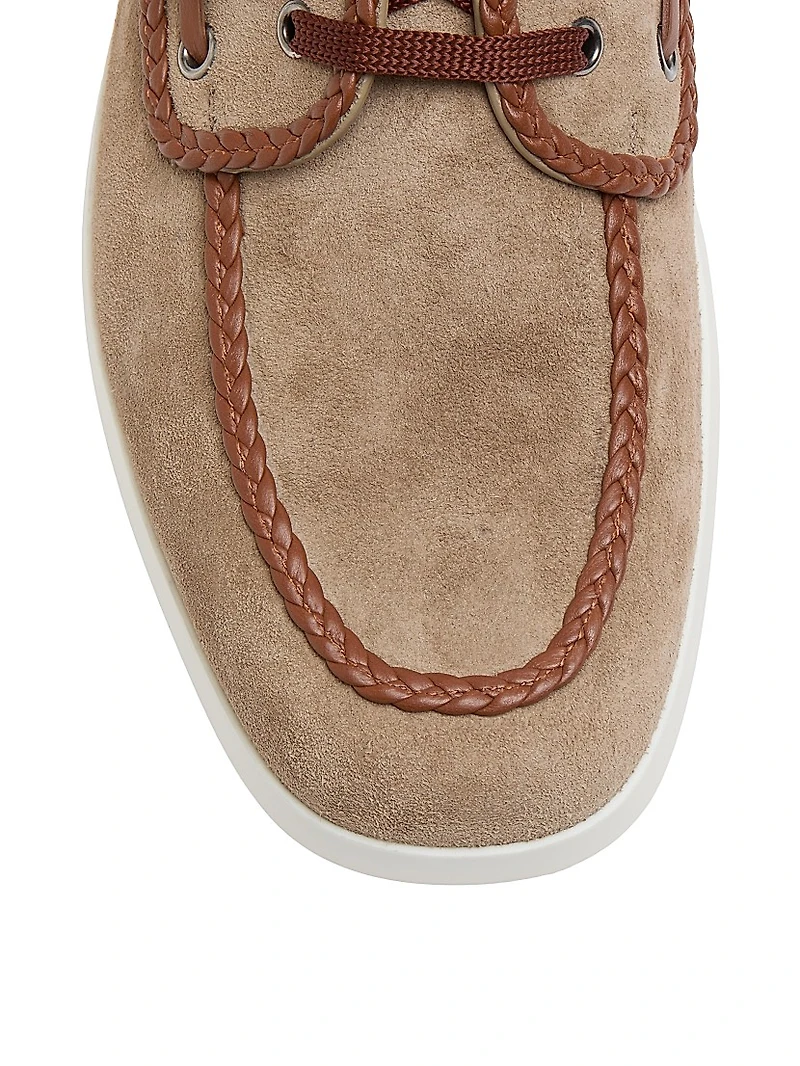 Palm Avenue Crust and Nappa Leather Boat Shoe