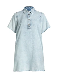 Ultra Featherweight Jocelyn Denim Mini Shirtdress