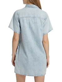 Ultra Featherweight Jocelyn Denim Mini Shirtdress