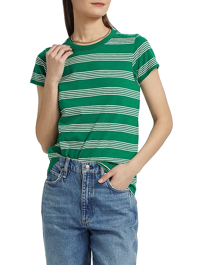 The Slub Stripe T-Shirt