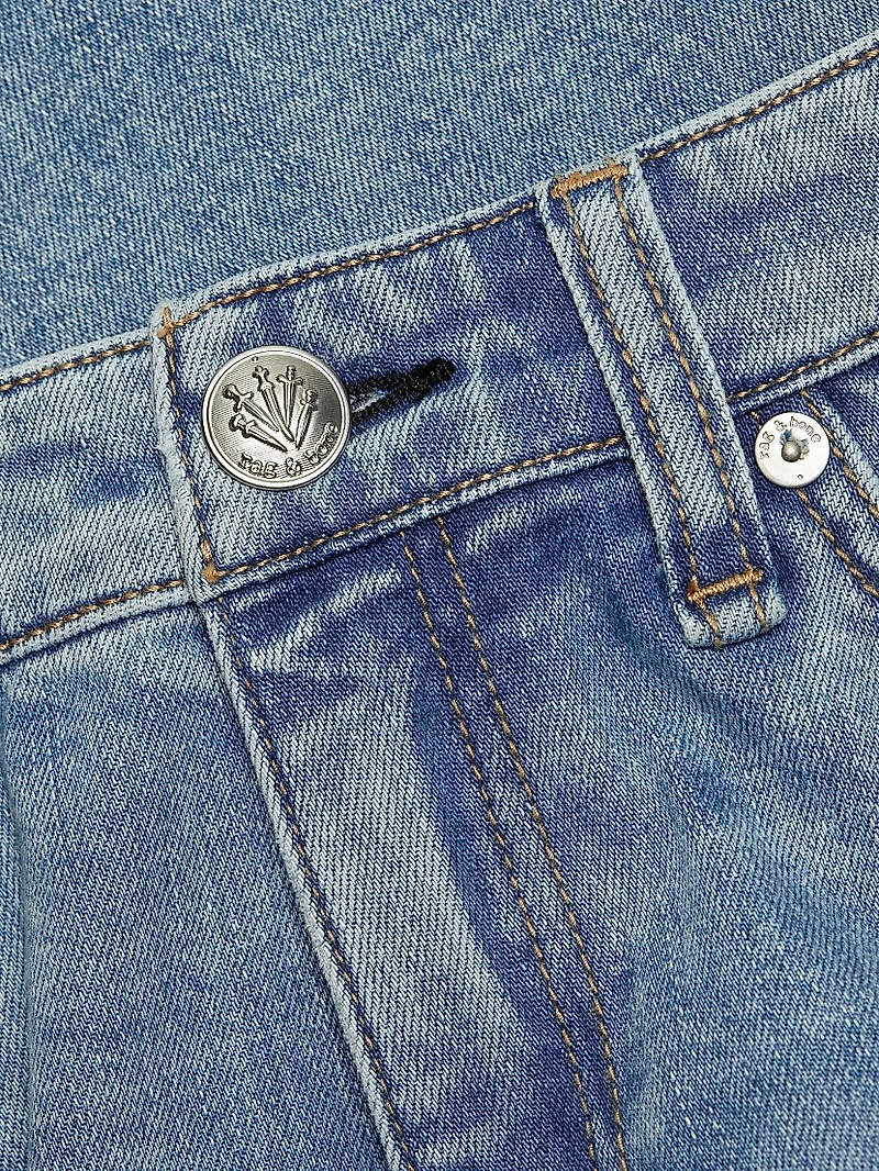 Dre Low-Rise Slim Boyfriend Jeans