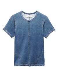 Miramar Denim-Print T-Shirt