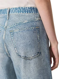 Miramar Mckenna Ponte Denim-Print Shorts