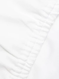 Ultra Featherweight Fiona Cotton-Blend Drawstring-Hem Top