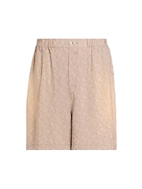 Ruxer Monogram Jacquard Shorts