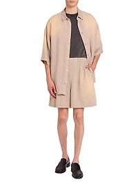 Ruxer Monogram Jacquard Shorts