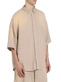 Setar Monogram Jacquard Shirt