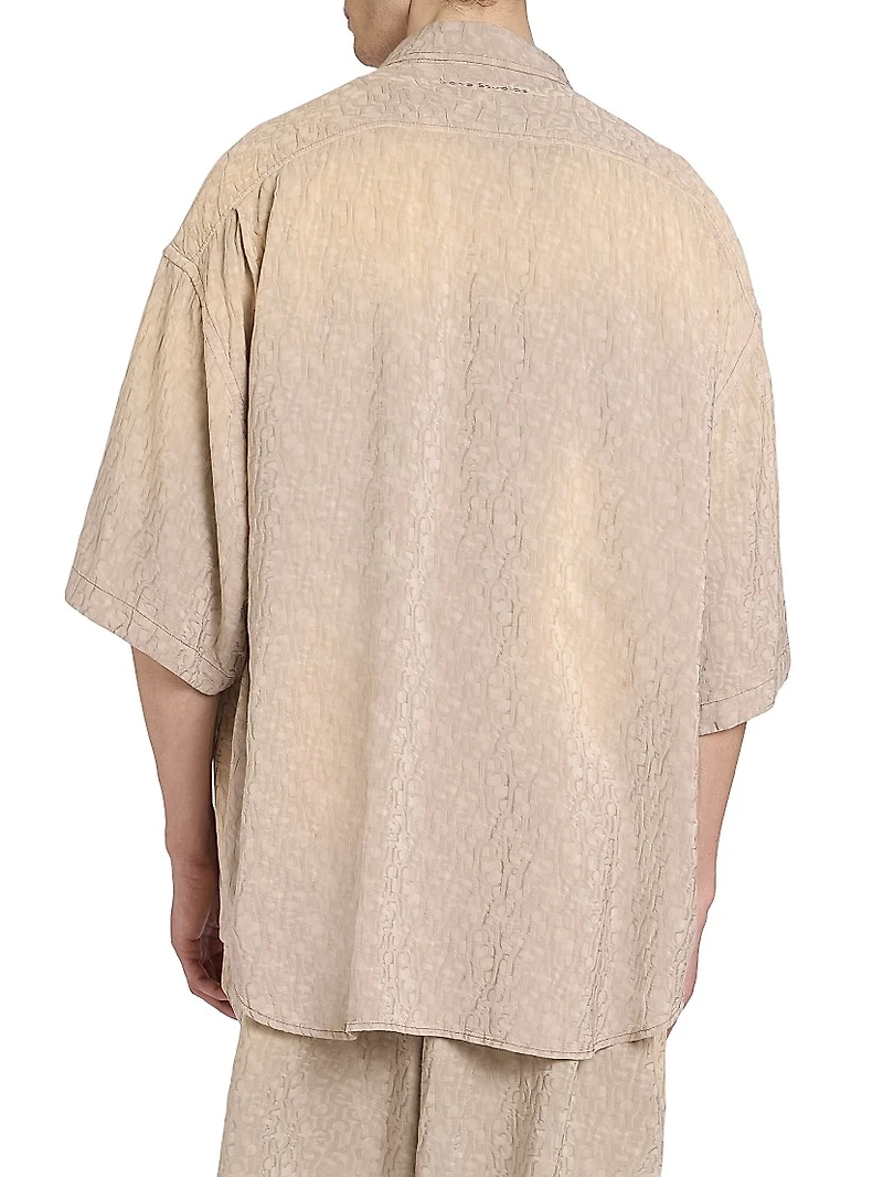 Setar Monogram Jacquard Shirt