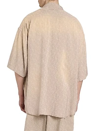 Setar Monogram Jacquard Shirt