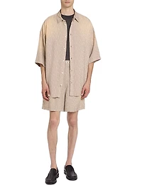 Setar Monogram Jacquard Shirt