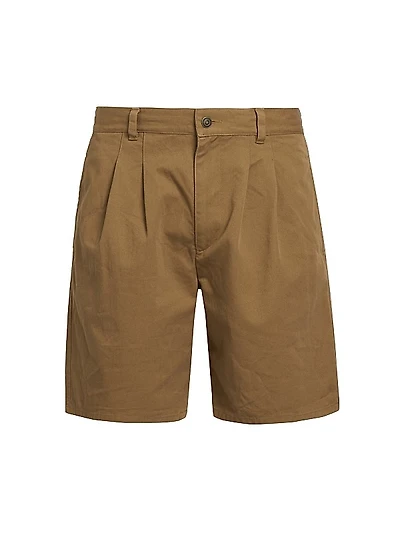 Kostino Pleat-Front Shorts