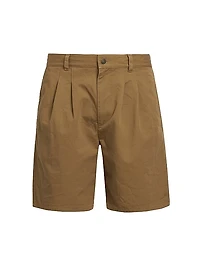 Kostino Pleat-Front Shorts