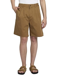 Kostino Pleat-Front Shorts